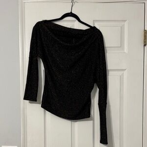 Elegant Black Women's Top